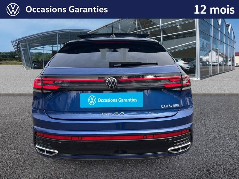 Occasion VOLKSWAGEN Taigo 1.0 TSI 110 R-Line DSG7 / Toit ouvrant / Sièges chauffant / Caméra / Feux LED / Détecteur d'an 2022 Bleu Récif métallisée 23489 € à Sarrebourg
