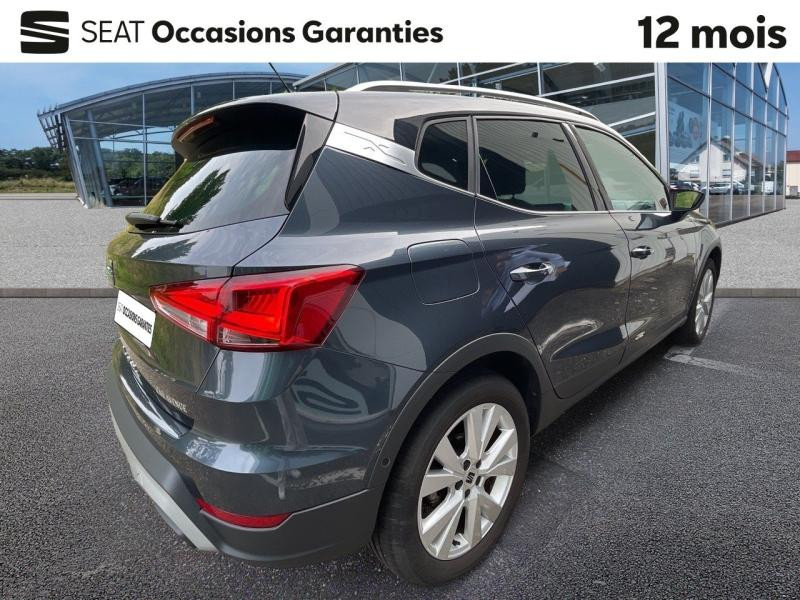 Occasion SEAT Arona 1.0 TSI 110 Xperience DSG7 / GPS / Caméra / Keyless / Feux LED / Régulateur Adaptatif 2022 Gris Magnétique Métal/Toit Noir Minuit 18989 € à Sarrebourg