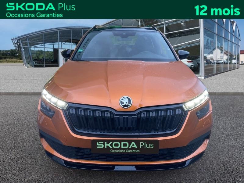 Used SKODA Kamiq 1.0 TSI 110 Ch Monte-Carlo DSG7 / Caméra / GPS / Toit Panoramique / Sièges chauffant / Volant 2023 Orange Phoenix métallisé premium € 22989 in Sarrebourg