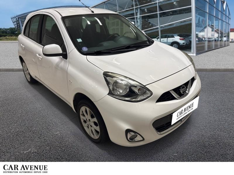 Occasion NISSAN Micra 1.2 80 Acenta 2017 Blanc Perle 7489 € à Sarrebourg
