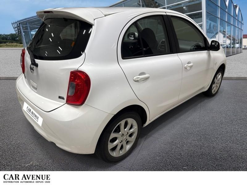 Occasion NISSAN Micra 1.2 80 Acenta 2017 Blanc Perle 7489 € à Sarrebourg