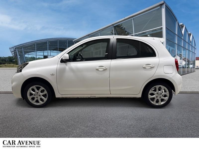 Occasion NISSAN Micra 1.2 80 Acenta 2017 Blanc Perle 7489 € à Sarrebourg