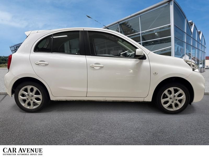 Occasion NISSAN Micra 1.2 80 Acenta 2017 Blanc Perle 7489 € à Sarrebourg