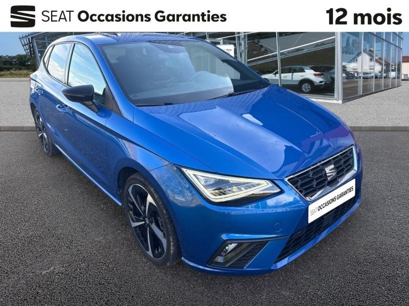 Used SEAT Ibiza 1.5 TSI 150 Ch FR DSG7 / GPS / Caméra / APP connect / Palettes / Clim auto 2023 Bleu Saphir métal € 22489 in Sarrebourg