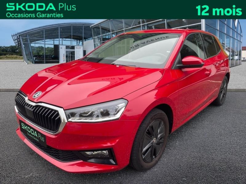 Used SKODA Fabia 1.0 TSI 110 ch Style GPS / Caméra / APP connect / Clim Auto / Roue de secours 2022 Rouge Velvet métallisé premium € 16989 in Sarrebourg