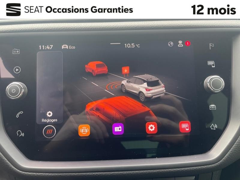 Used SEAT Arona 1.0  TSI 110 ch   FR Xclusive DSG7 / GPS / Caméra / Beats Audio / App connect / Park Assist 2021 Rouge Désir/Toit Gris Magnétique € 18489 in Sarrebourg