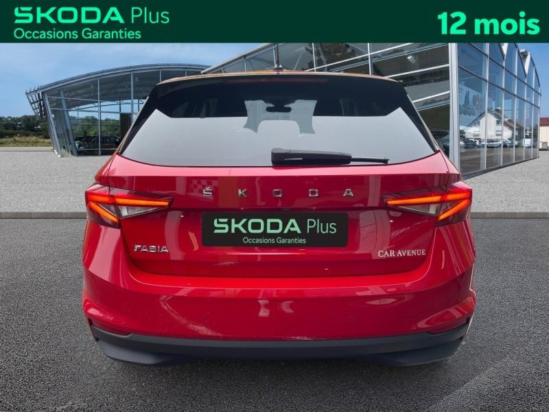 Used SKODA Fabia 1.0 TSI 110 ch Style GPS / Caméra / APP connect / Clim Auto / Roue de secours 2022 Rouge Velvet métallisé premium € 16989 in Sarrebourg