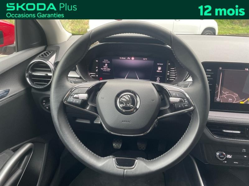 Used SKODA Fabia 1.0 TSI 110 ch Style GPS / Caméra / APP connect / Clim Auto / Roue de secours 2022 Rouge Velvet métallisé premium € 16989 in Sarrebourg