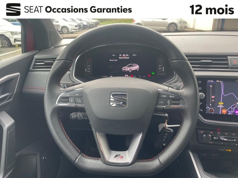 Used SEAT Arona 1.0  TSI 110 ch   FR Xclusive DSG7 / GPS / Caméra / Beats Audio / App connect / Park Assist 2021 Rouge Désir/Toit Gris Magnétique € 18489 in Sarrebourg
