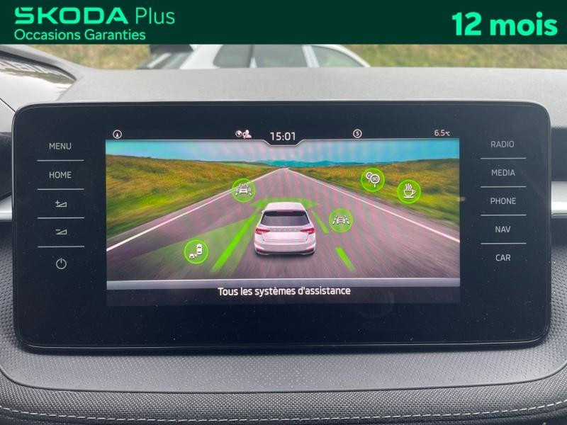 Used SKODA Fabia 1.0 TSI 110 ch Style GPS / Caméra / APP connect / Clim Auto / Roue de secours 2022 Rouge Velvet métallisé premium € 16989 in Sarrebourg