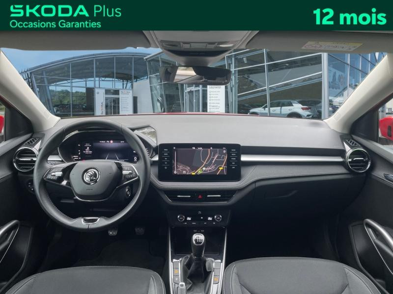 Used SKODA Fabia 1.0 TSI 110 ch Style GPS / Caméra / APP connect / Clim Auto / Roue de secours 2022 Rouge Velvet métallisé premium € 16989 in Sarrebourg