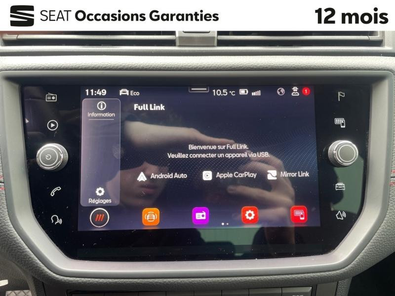 Used SEAT Arona 1.0  TSI 110 ch   FR Xclusive DSG7 / GPS / Caméra / Beats Audio / App connect / Park Assist 2021 Rouge Désir/Toit Gris Magnétique € 18489 in Sarrebourg