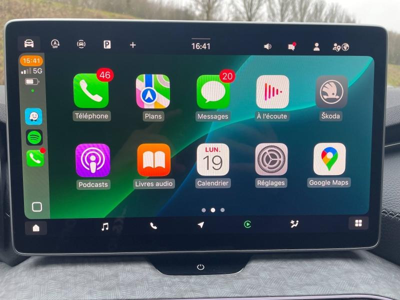 Occasion SKODA Kodiaq 1.5 TSI 150ch ACT Hybrid Plus DSG7 7 places / Caméra 360° / Hayon électrique / Toit Panoramiq 2025 Noir Magic Nacré 49989 € à Sarrebourg