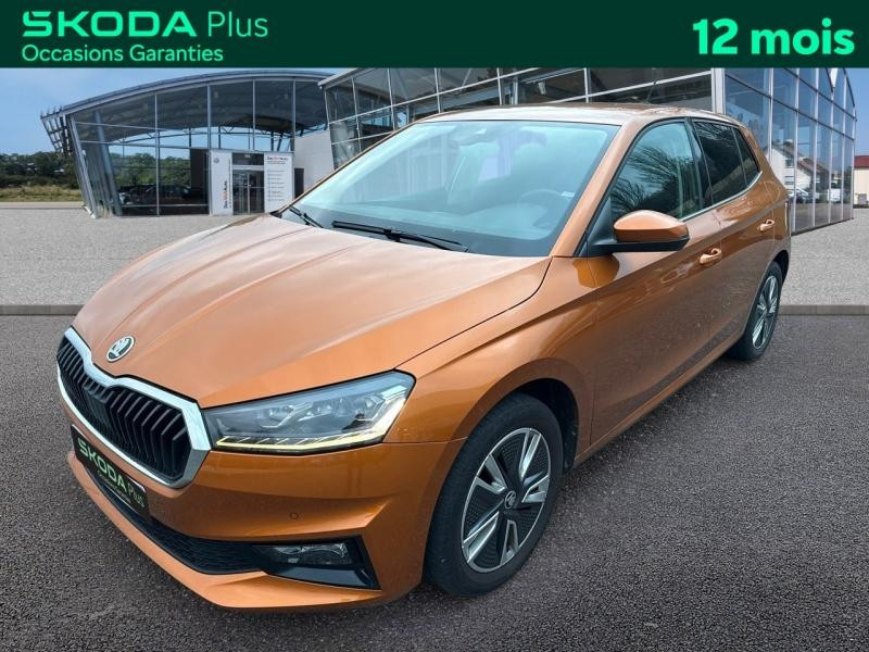 Occasion SKODA Fabia 1.0 TSI 95 Ch Style / GPS / Caméra / App Connect / Feux LED / Roue de secours 2022 Orange Phoenix métallisé premium 14989 € à Sarrebourg