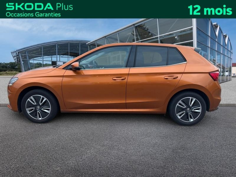 Occasion SKODA Fabia 1.0 TSI 95 Ch Style / GPS / Caméra / App Connect / Feux LED / Roue de secours 2022 Orange Phoenix métallisé premium 14989 € à Sarrebourg