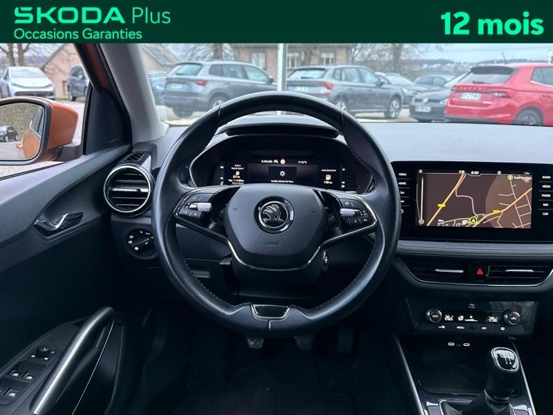 Occasion SKODA Fabia 1.0 TSI 95 Ch Style / GPS / Caméra / App Connect / Feux LED / Roue de secours 2022 Orange Phoenix métallisé premium 14989 € à Sarrebourg