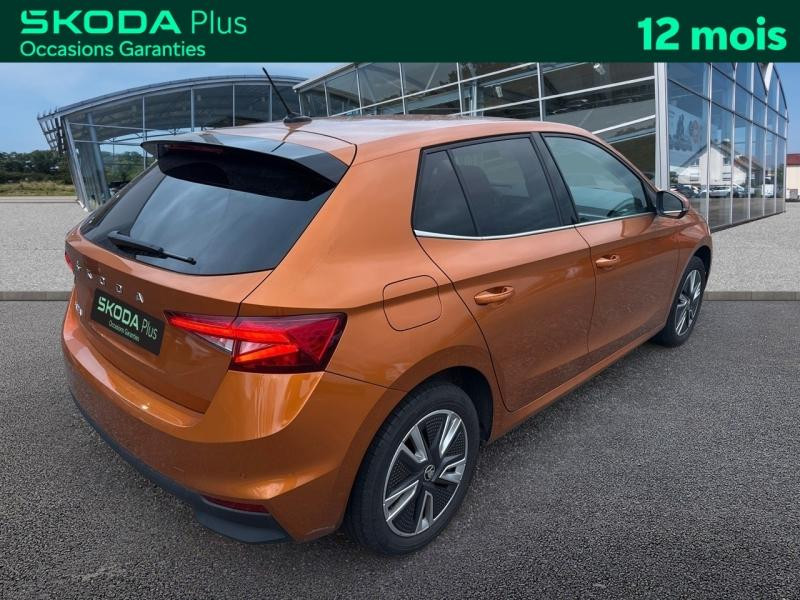 Occasion SKODA Fabia 1.0 TSI 95 Ch Style / GPS / Caméra / App Connect / Feux LED / Roue de secours 2022 Orange Phoenix métallisé premium 14989 € à Sarrebourg
