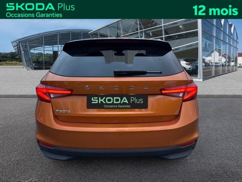 Occasion SKODA Fabia 1.0 TSI 95 Ch Style / GPS / Caméra / App Connect / Feux LED / Roue de secours 2022 Orange Phoenix métallisé premium 14989 € à Sarrebourg