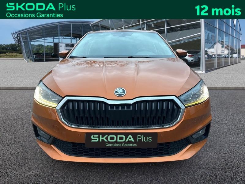 Occasion SKODA Fabia 1.0 TSI 95 Ch Style / GPS / Caméra / App Connect / Feux LED / Roue de secours 2022 Orange Phoenix métallisé premium 14989 € à Sarrebourg