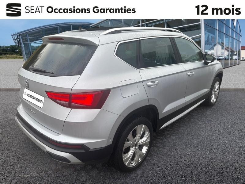 Occasion SEAT Ateca 2.0 TDI 150 Xperience DSG7 / GPS / Caméra 360 / Toit ouvrant panoramique / Keyless / Hayon éle 2023 Argent Reflex Métal 29389 € à Sarrebourg