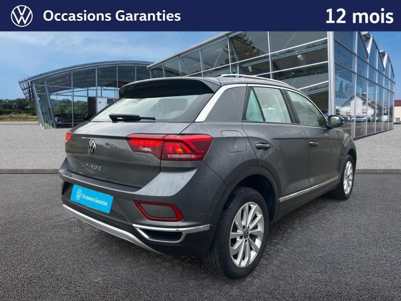 Occasion VOLKSWAGEN T-Roc 1.5 TSI 150 Ch Style DSG7 / GPS / Caméra / APP Connect / Détecteur d'angles mort 2023 Gris Indium métallisée 25489 € à Sarrebourg