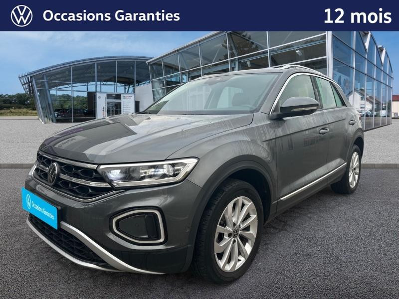 Occasion VOLKSWAGEN T-Roc 1.5 TSI 150 Ch Style DSG7 / GPS / Caméra / APP Connect / Détecteur d'angles mort 2023 Gris Indium métallisée 25489 € à Sarrebourg