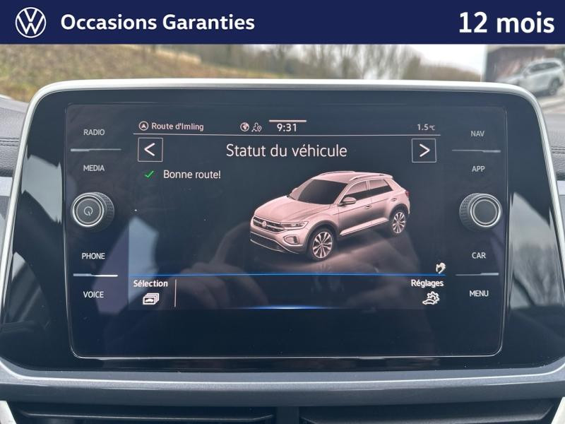 Occasion VOLKSWAGEN T-Roc 1.5 TSI 150 Ch Style DSG7 / GPS / Caméra / APP Connect / Détecteur d'angles mort 2023 Gris Indium métallisée 25489 € à Sarrebourg
