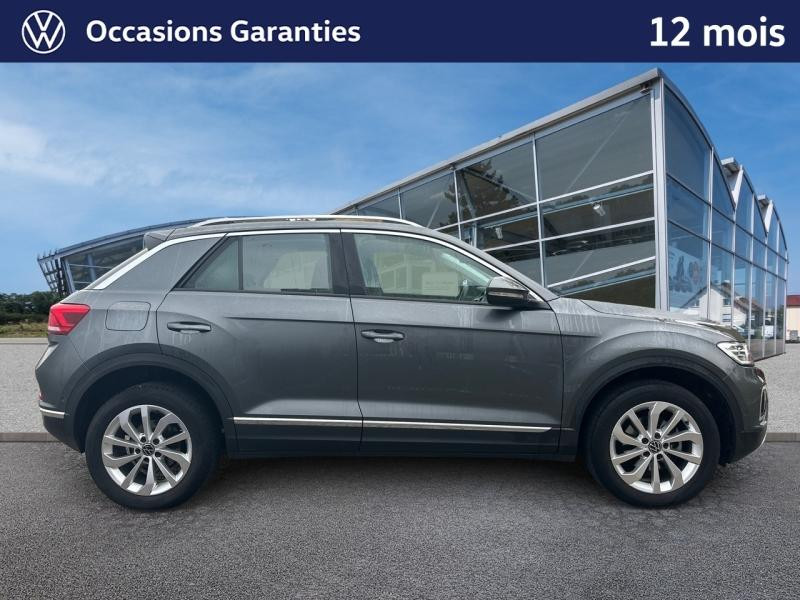 Occasion VOLKSWAGEN T-Roc 1.5 TSI 150 Ch Style DSG7 / GPS / Caméra / APP Connect / Détecteur d'angles mort 2023 Gris Indium métallisée 25489 € à Sarrebourg