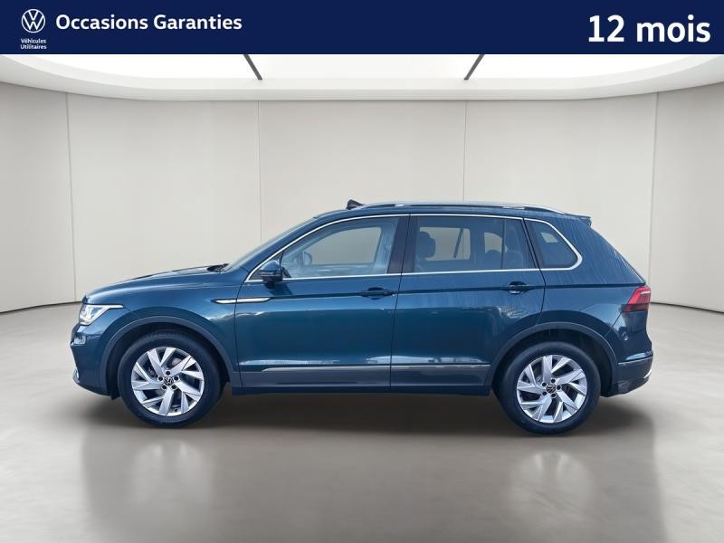 Occasion VOLKSWAGEN Tiguan 1.5 TSI 150 Elegance DSG7 / Toit Panoramique / GPS Pro / Caméra 360 / Feux Matrix LED / Alarm 2021 Nightshade Blue métallisée 28989 € à Sarrebourg