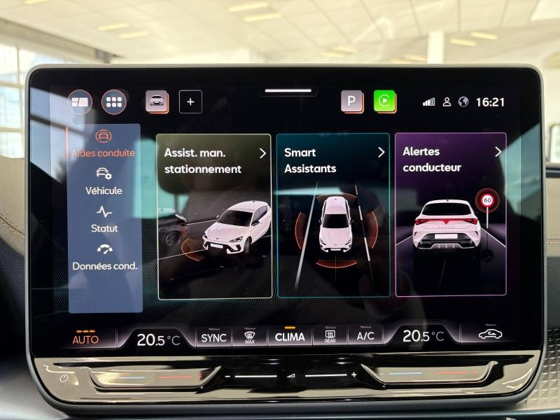 Occasion CUPRA Leon 1.5 eTSI Hybrid 150 ch V DSG7 / Siège chauffant / Caméra / Roue de secours / GPS / App-Cpnnect 2026 Blanc Nevada métallisé 35989 € à Sarrebourg