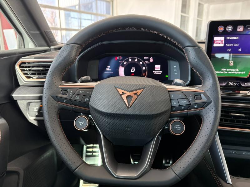 Occasion CUPRA Leon 1.5 eTSI Hybrid 150 ch V DSG7 / Siège chauffant / Caméra / Roue de secours / GPS / App-Cpnnect 2026 Blanc Nevada métallisé 35989 € à Sarrebourg