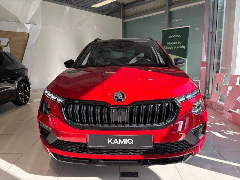 Occasion SKODA Kamiq 1.0 TSI Evo 2 116ch Monte Carlo DSG7 2026 Rouge Velvet métallisé premium 29989 € à Sarrebourg