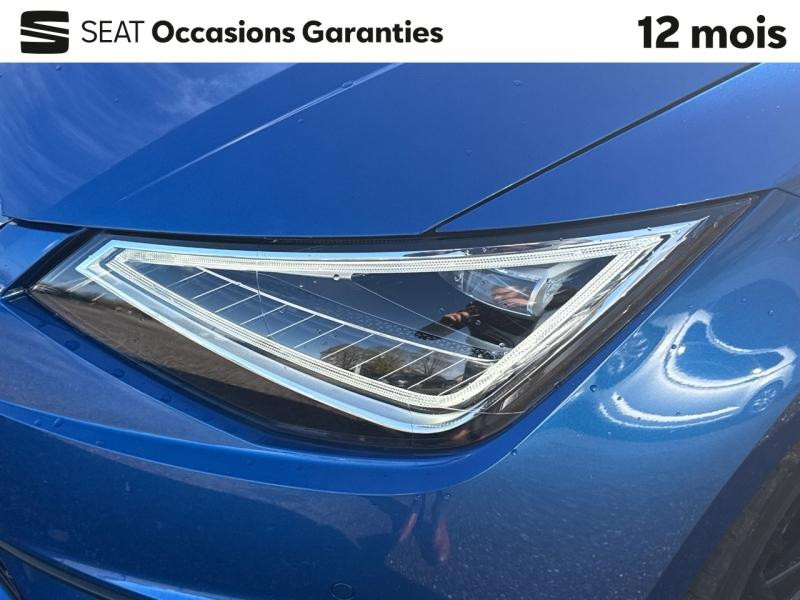 Occasion SEAT Ibiza 1.5 TSI 150 Ch FR DSG7 / GPS / Caméra / APP connect / Palettes / Clim auto 2023 Bleu Saphir métal 20489 € à Sarrebourg
