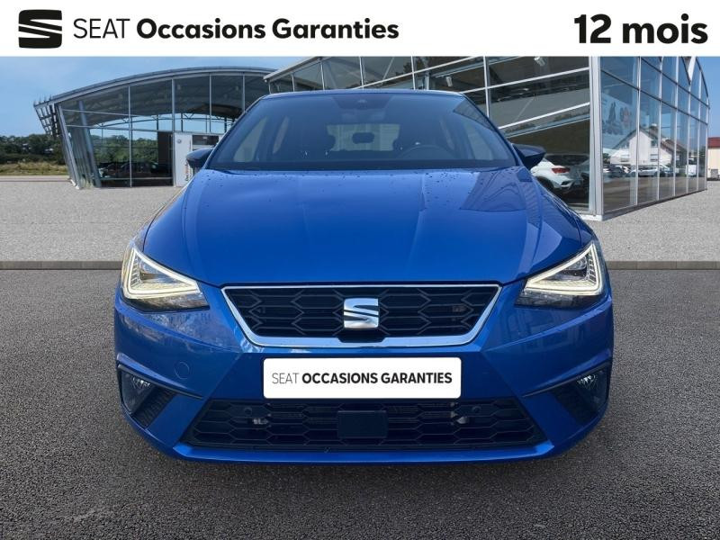 Occasion SEAT Ibiza 1.5 TSI 150 Ch FR DSG7 / GPS / Caméra / APP connect / Palettes / Clim auto 2023 Bleu Saphir métal 20489 € à Sarrebourg