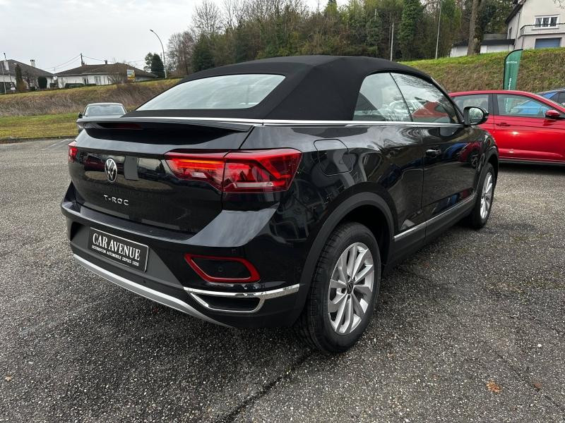 Occasion VOLKSWAGEN T-Roc Cabriolet 1.5 TSI Evo2 150ch Style DSG7 2025 Noir Intense nacrée, capote noire 39989 € à Sarrebourg