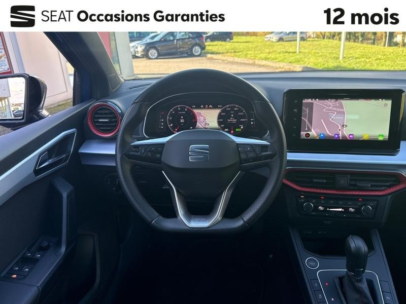 Occasion SEAT Ibiza 1.5 TSI 150 Ch FR DSG7 / GPS / Caméra / APP connect / Palettes / Clim auto 2023 Bleu Saphir métal 20489 € à Sarrebourg