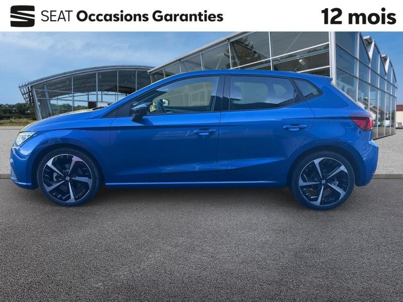 Occasion SEAT Ibiza 1.5 TSI 150 Ch FR DSG7 / GPS / Caméra / APP connect / Palettes / Clim auto 2023 Bleu Saphir métal 20489 € à Sarrebourg