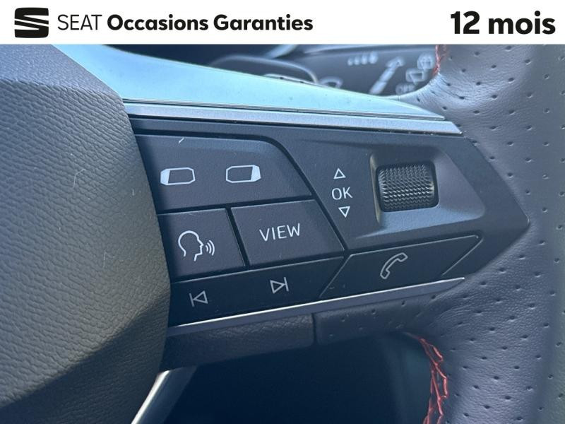 Occasion SEAT Ibiza 1.5 TSI 150 Ch FR DSG7 / GPS / Caméra / APP connect / Palettes / Clim auto 2023 Bleu Saphir métal 20489 € à Sarrebourg