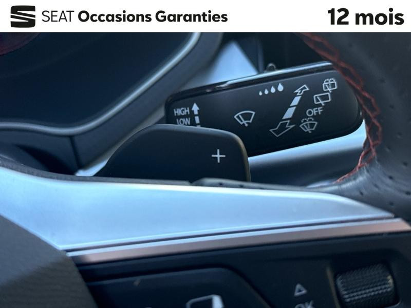 Occasion SEAT Ibiza 1.5 TSI 150 Ch FR DSG7 / GPS / Caméra / APP connect / Palettes / Clim auto 2023 Bleu Saphir métal 20489 € à Sarrebourg