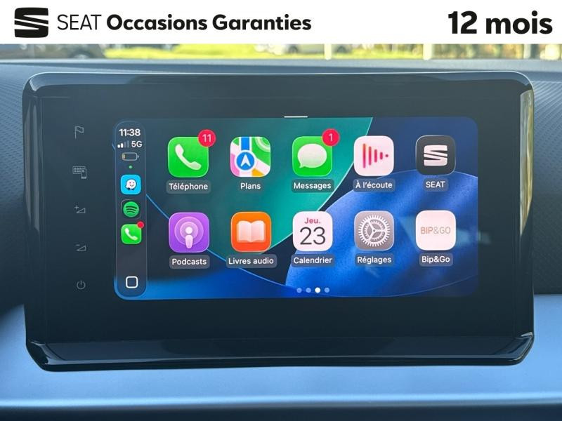 Occasion SEAT Ibiza 1.5 TSI 150 Ch FR DSG7 / GPS / Caméra / APP connect / Palettes / Clim auto 2023 Bleu Saphir métal 20489 € à Sarrebourg