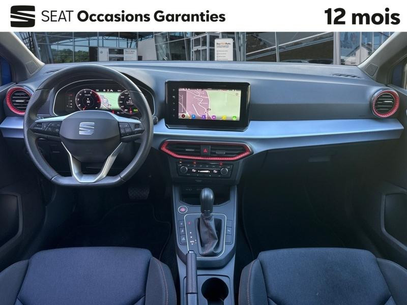 Occasion SEAT Ibiza 1.5 TSI 150 Ch FR DSG7 / GPS / Caméra / APP connect / Palettes / Clim auto 2023 Bleu Saphir métal 20489 € à Sarrebourg