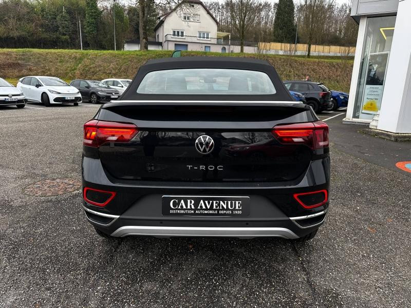 Occasion VOLKSWAGEN T-Roc Cabriolet 1.5 TSI Evo2 150ch Style DSG7 2025 Noir Intense nacrée, capote noire 39989 € à Sarrebourg