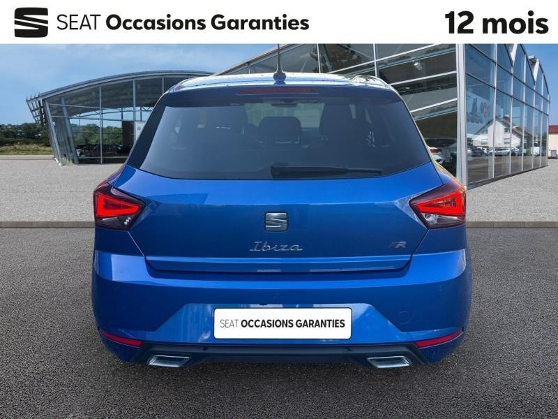 Occasion SEAT Ibiza 1.5 TSI 150 Ch FR DSG7 / GPS / Caméra / APP connect / Palettes / Clim auto 2023 Bleu Saphir métal 20489 € à Sarrebourg
