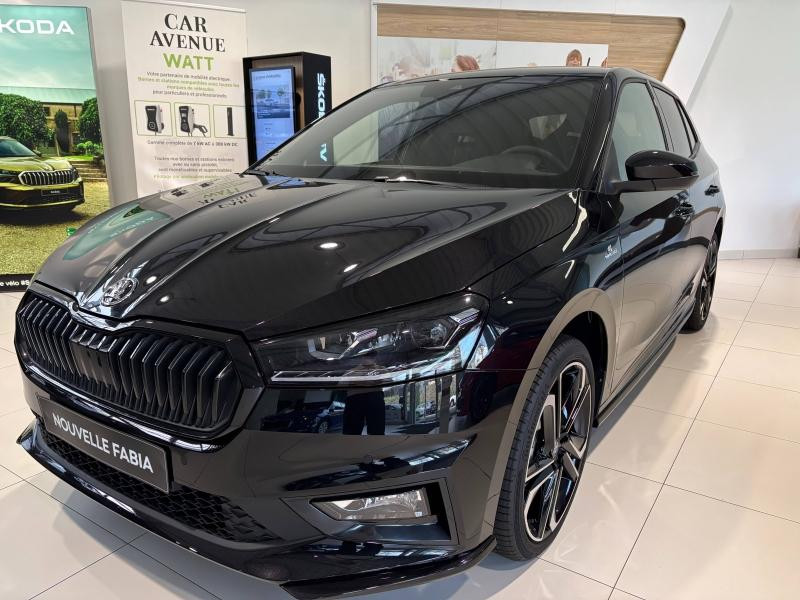 Used SKODA Fabia 1.0 TSI Evo2 116ch Monte Carlo DSG7 / Caméra / Roue de secours  / App-Connect 2026 Noir Magic nacré € 23989 in Sarrebourg