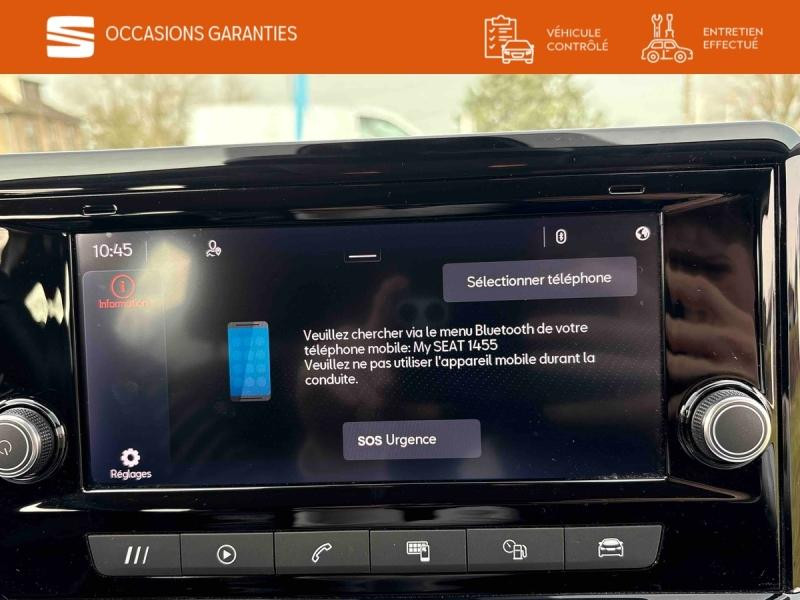 Used SEAT Ibiza 1.0 MPI 80ch Copa / Full Link / Caméra / Feux Full LED / Clim Auto / Régulateur 2022 Bleu Asphalte métal € 12989 in Sarrebourg