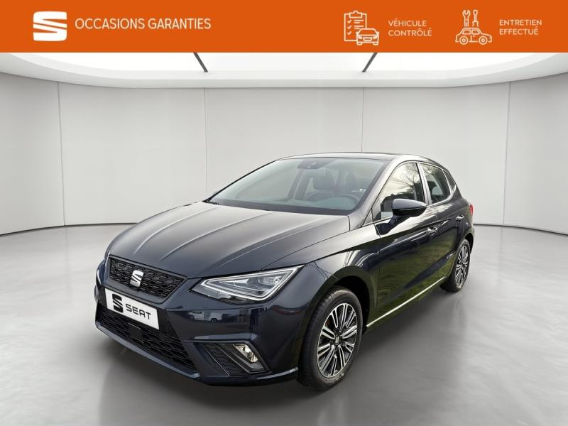 Used SEAT Ibiza 1.0 MPI 80ch Copa / Full Link / Caméra / Feux Full LED / Clim Auto / Régulateur 2022 Bleu Asphalte métal € 12989 in Sarrebourg