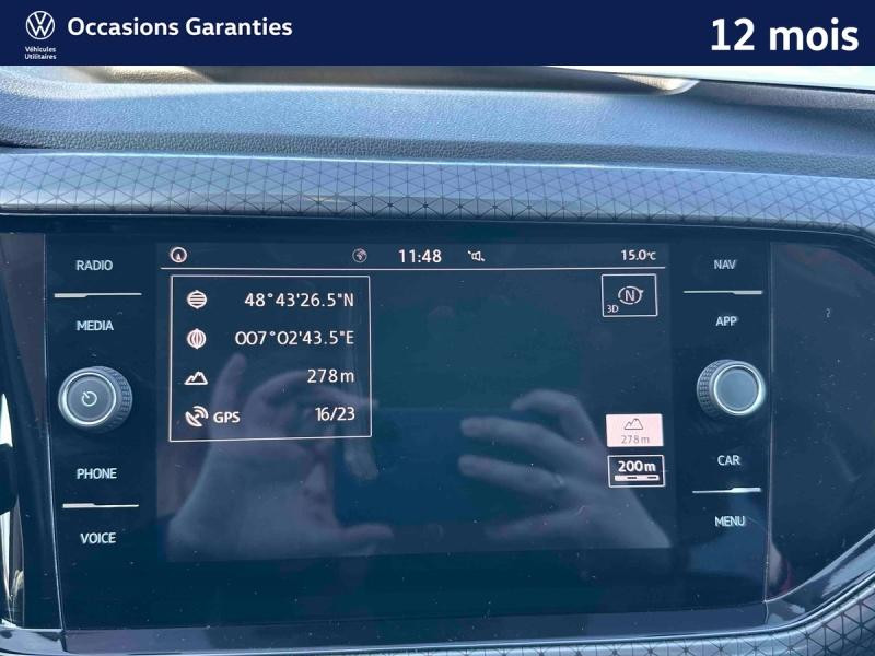 Used VOLKSWAGEN T-Cross 1.0 TSI 115 Carat DSG7 / Active Info Display / GPS / Sièges Chauffants / Keyless 2020 Gris Limestone métallisée € 15989 in Sarrebourg