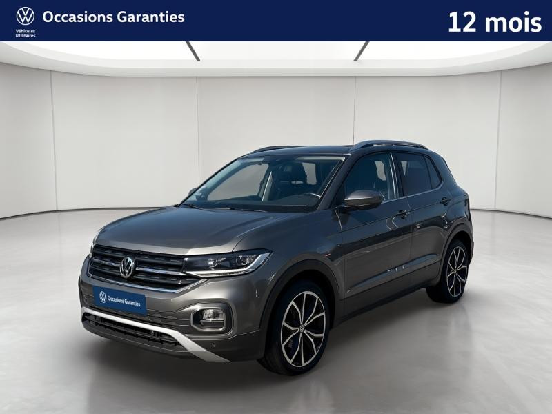 Used VOLKSWAGEN T-Cross 1.0 TSI 115 Carat DSG7 / Active Info Display / GPS / Sièges Chauffants / Keyless 2020 Gris Limestone métallisée € 15989 in Sarrebourg