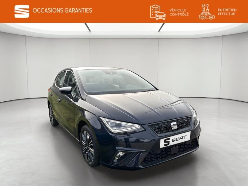 Used SEAT Ibiza 1.0 MPI 80ch Copa / Full Link / Caméra / Feux Full LED / Clim Auto / Régulateur 2022 Bleu Asphalte métal € 12989 in Sarrebourg