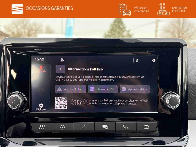 Used SEAT Ibiza 1.0 MPI 80ch Copa / Full Link / Caméra / Feux Full LED / Clim Auto / Régulateur 2022 Bleu Asphalte métal € 12989 in Sarrebourg